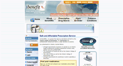 Desktop Screenshot of ibenefitrx.com
